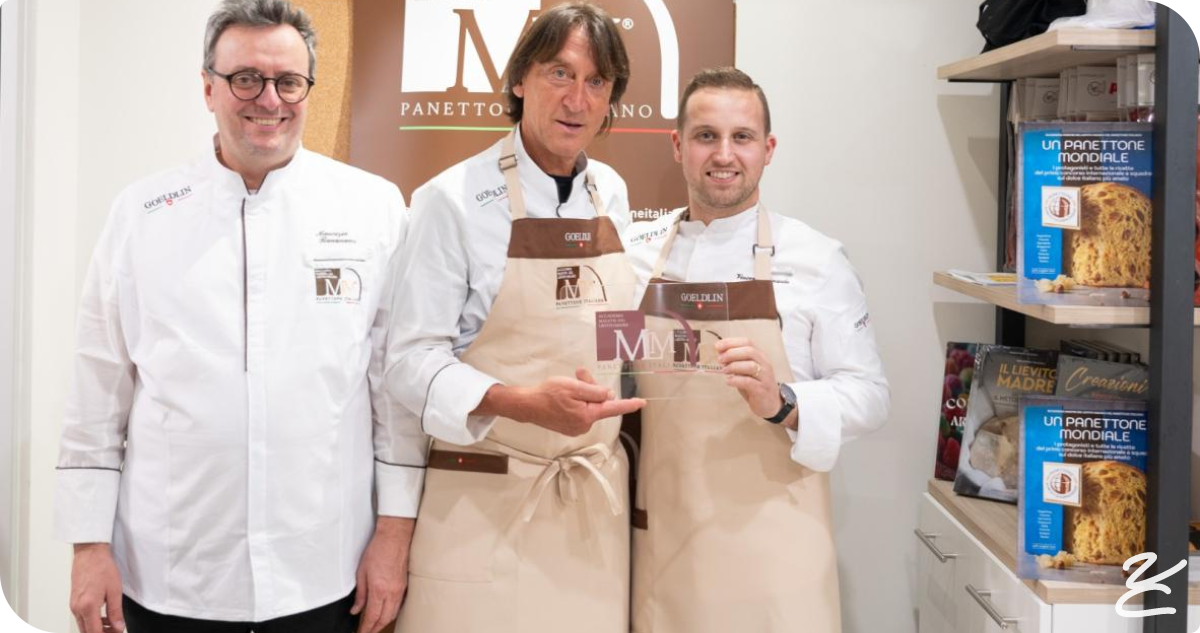 Ingresso nell'Accademia Maestri del Lievito Madre e del Panettone Italiano 