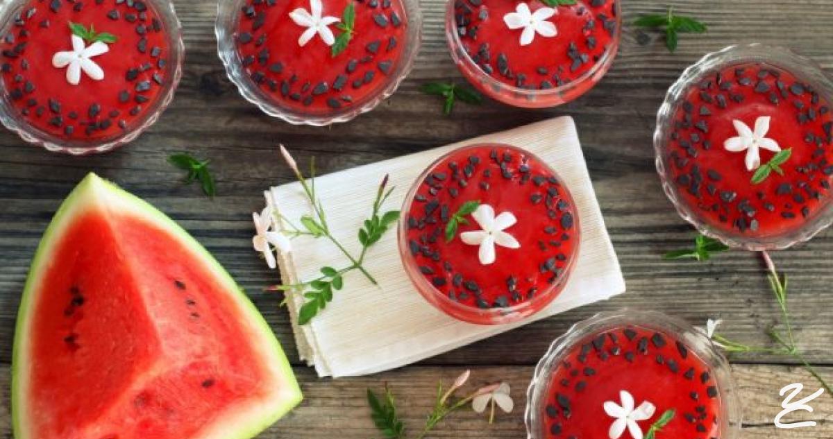 Il gelo al melone preparazione Il gelo al melone preparazione